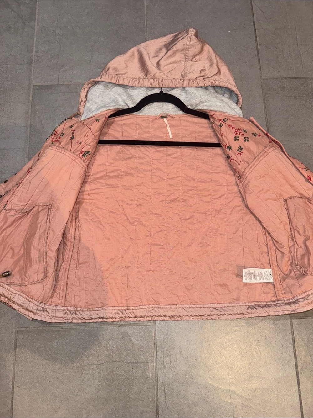 FREE PEOPLE | Play my song quilted studded jacket | size small - Picture 6 of 11